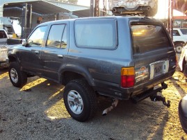 1990 TOYOTA 4RUNNER, 3.0L, 5SPEED 4WD, COLOR GRAY, STK Z15886